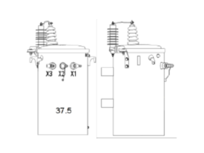 Μέσα σε έναν μετασχηματιστή τοποθετημένο σε πόλο: τάση, δακτύλιοι, προστασία ...